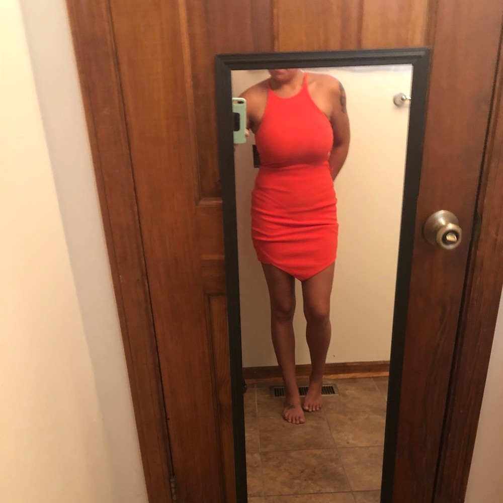 Asymmetrical dress from EXPRESS